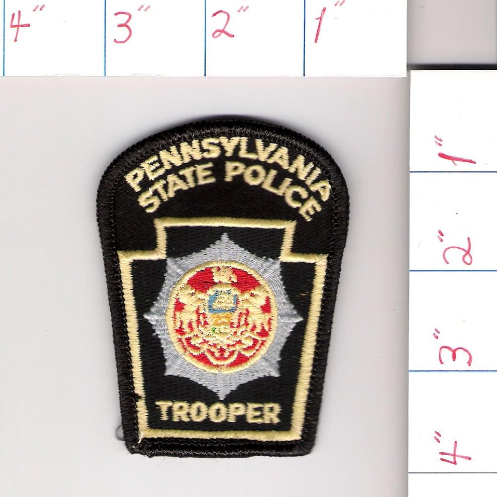 Pennsylvania State Police Trooper Collectible Sew On Patch Keystone Horses